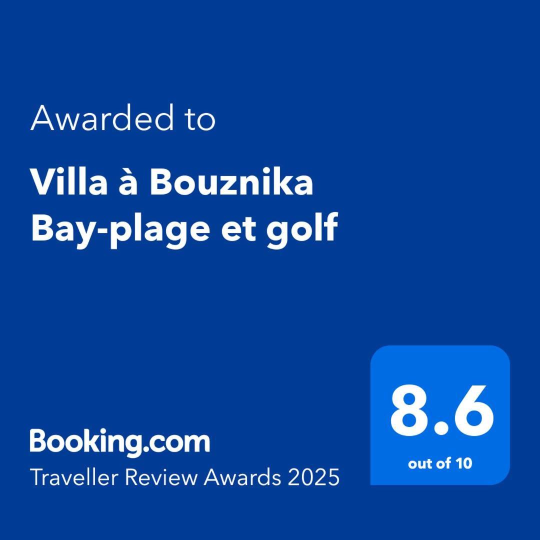 Villa A Bouznika Bay-Plage Et Golf Exterior photo